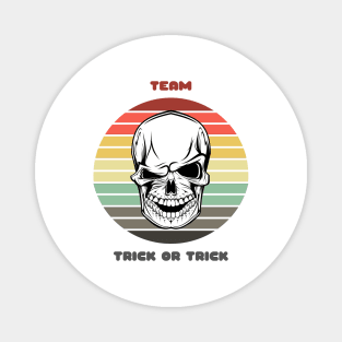 Sunset Skull / Team Trick or Trick Magnet